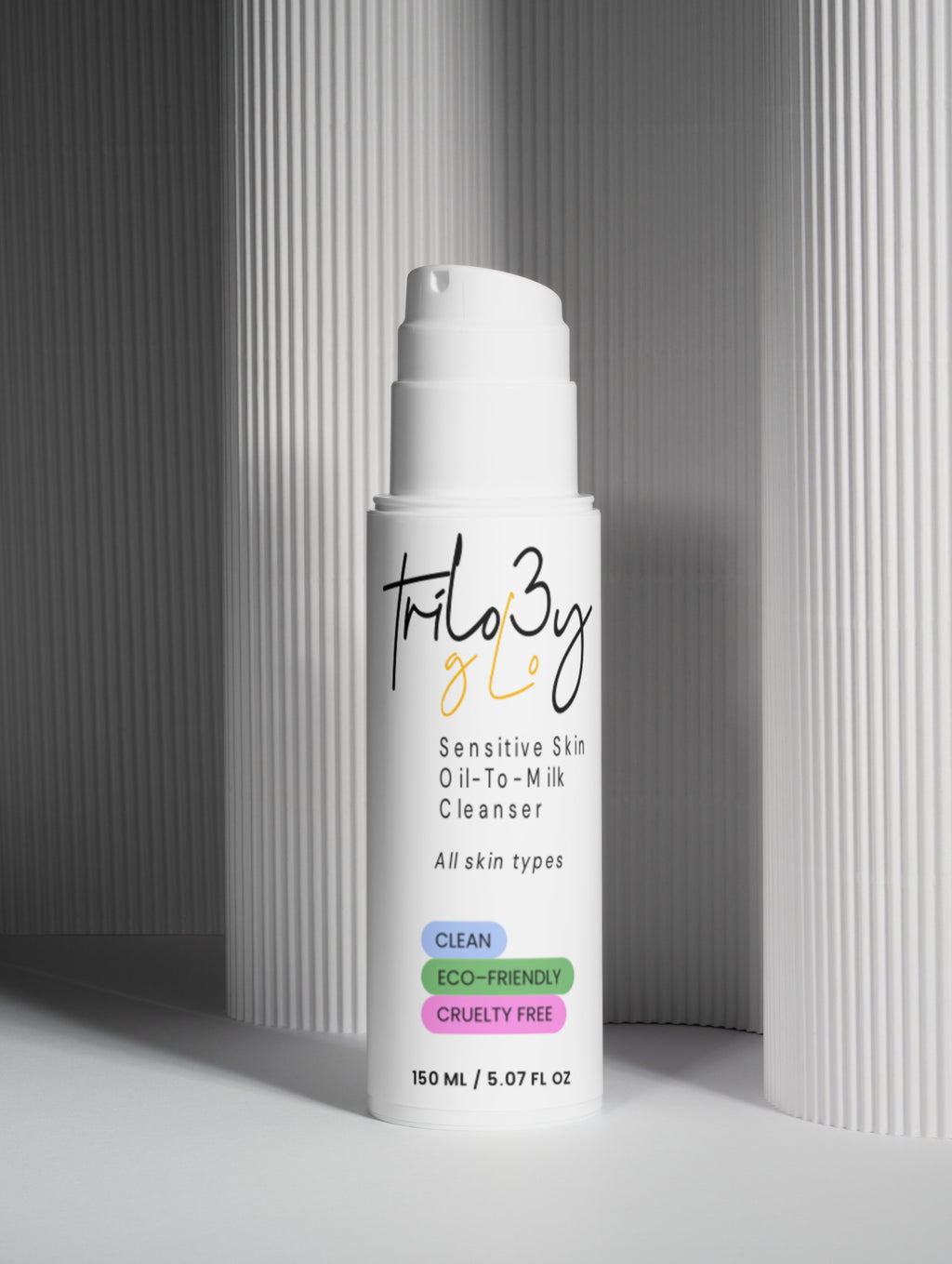 Sensitive Skin Oil-To-Milk Cleanser - Trilogy Glo