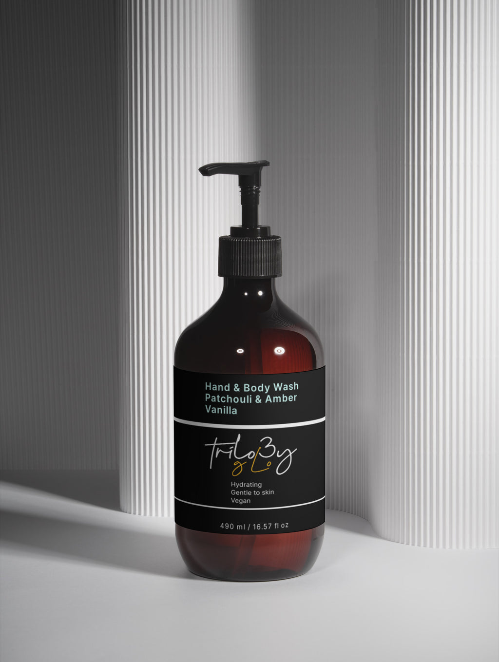 Hand & Body Wash, Patchouli & Amber Vanilla