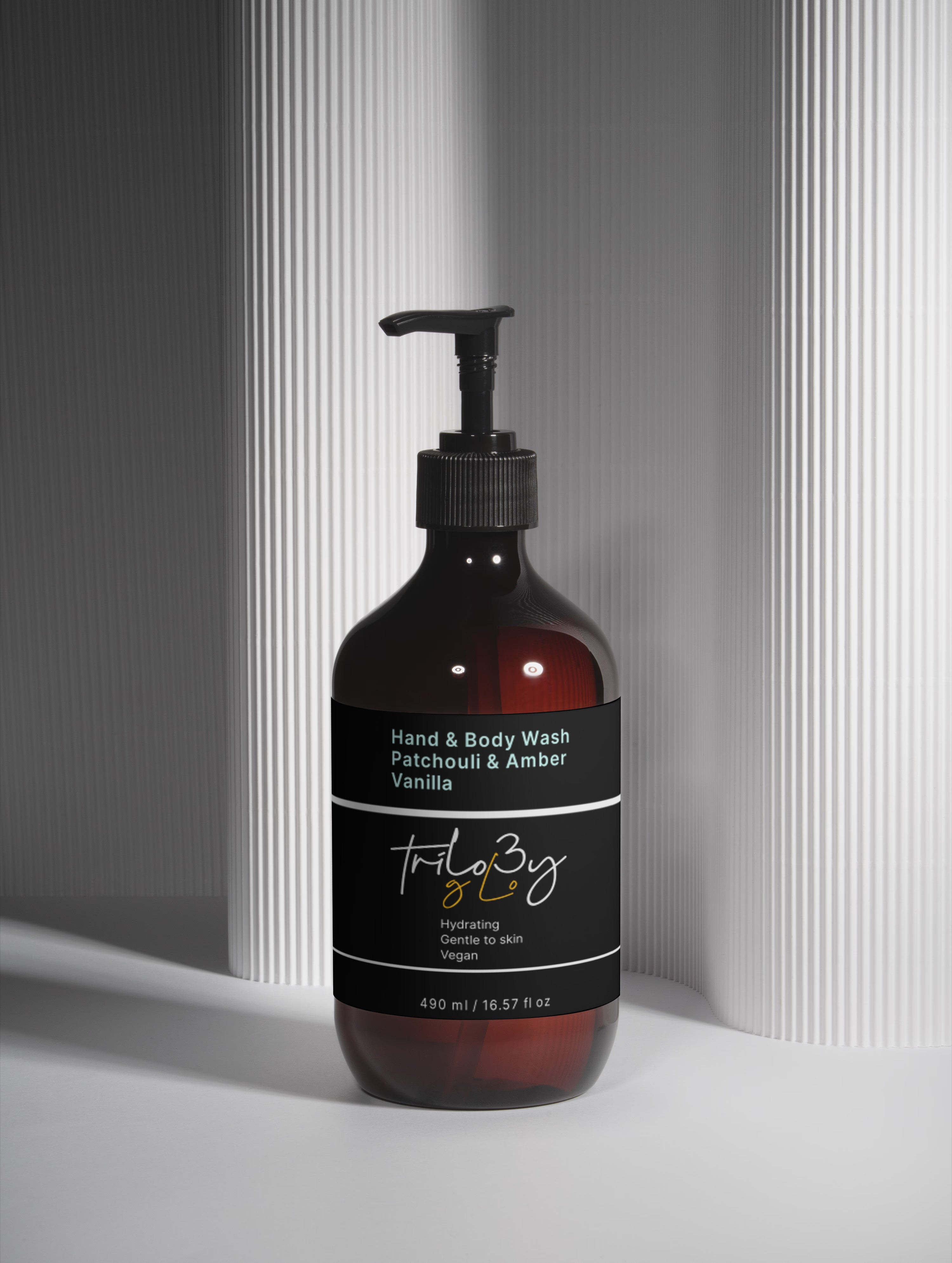 Hand & Body Wash, Patchouli & Amber Vanilla