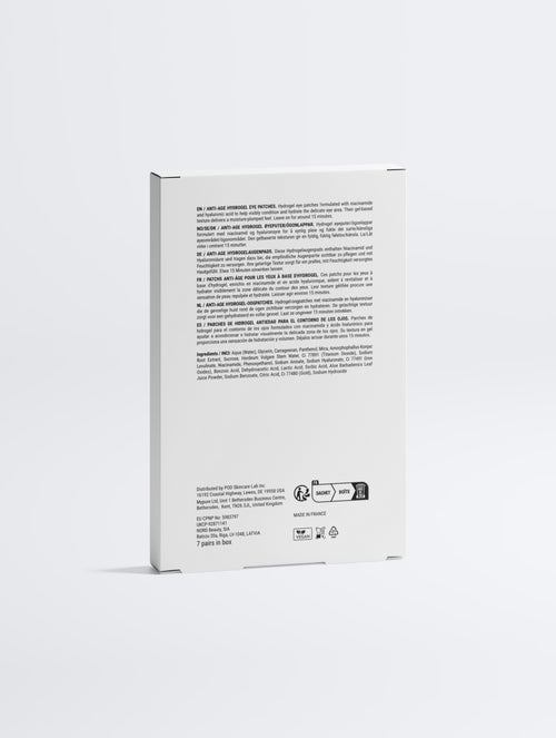 Anti-Age Hydrogel Eye Patches