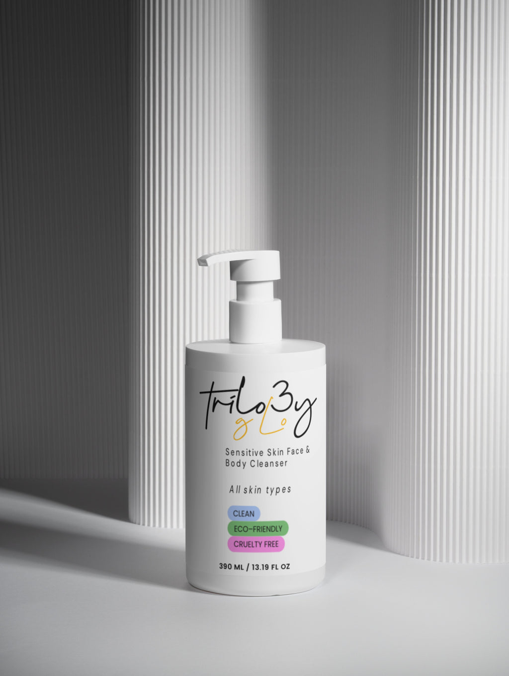 Sensitive Skin Face & Body Cleanser - Trilogy Glo