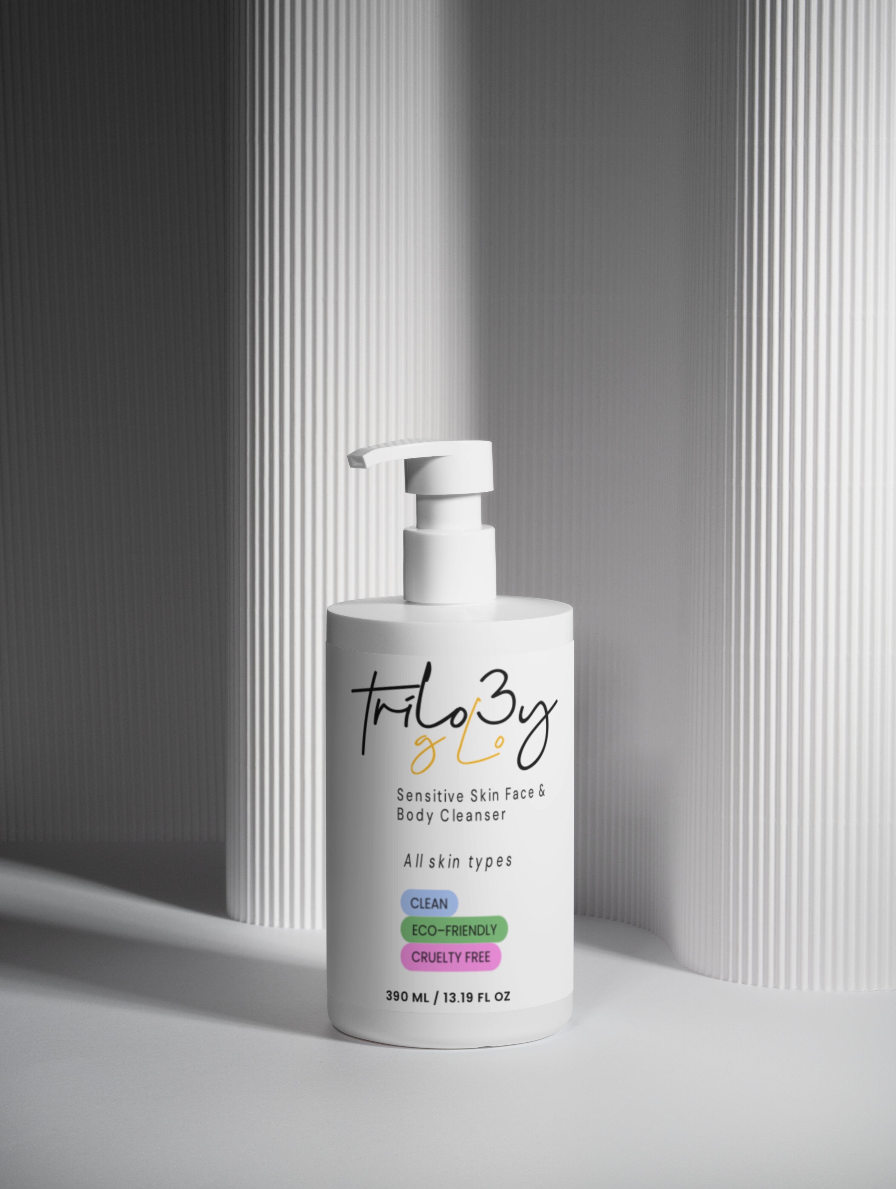 Sensitive Skin Face & Body Cleanser - Trilogy Glo