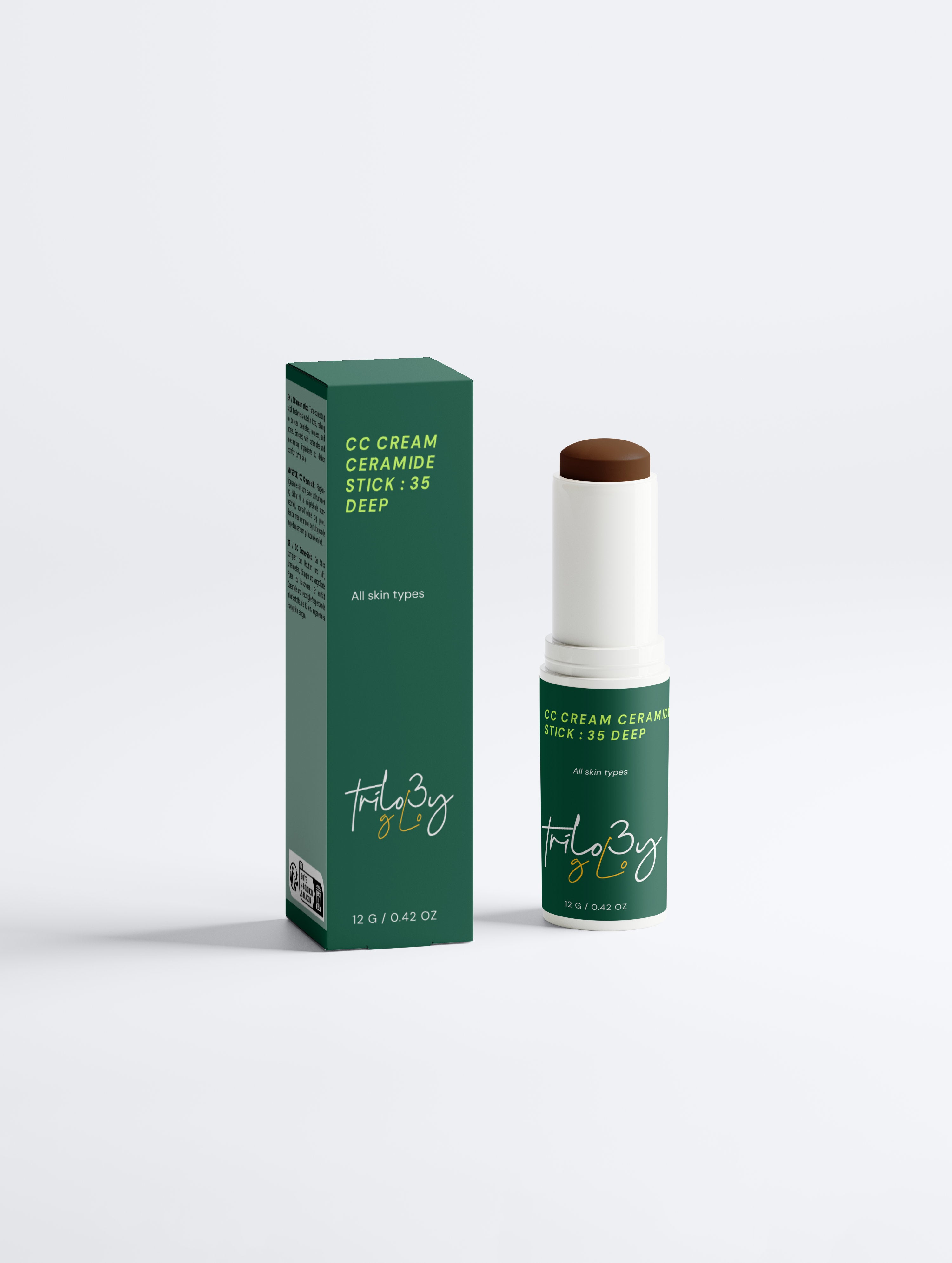 CC Cream Ceramide Stick : 35 DEEP - Trilogy Glo