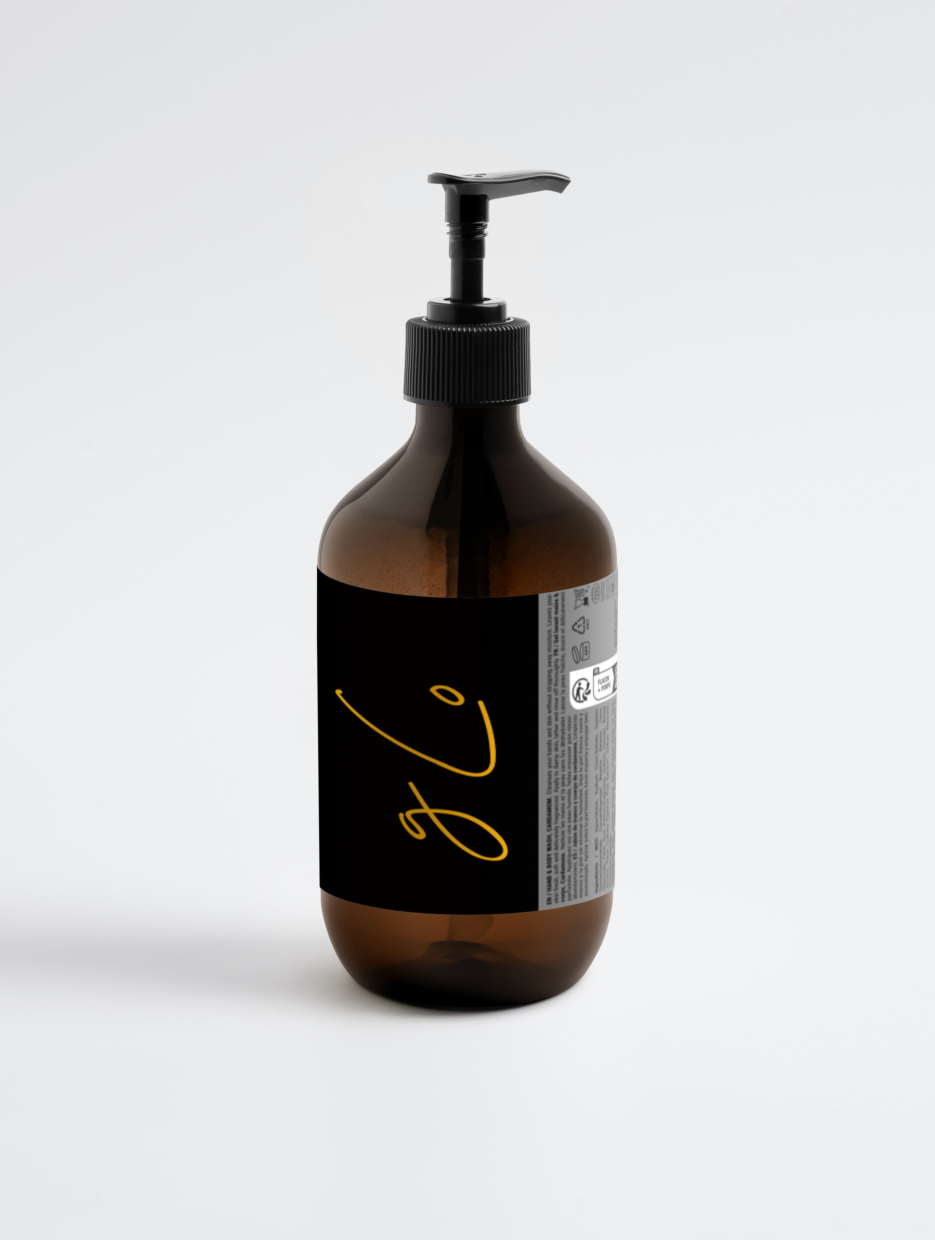 Hand & Body Wash, Ginger & Smoky Cardamom - Trilogy Glo