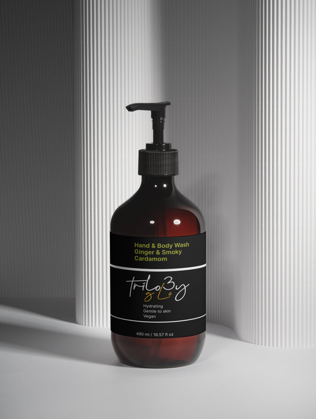 Hand & Body Wash, Ginger & Smoky Cardamom - Trilogy Glo
